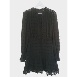 Lulus Dress Women Small Black Love or Lust Whimsygoth Ethereal Dark Romantic